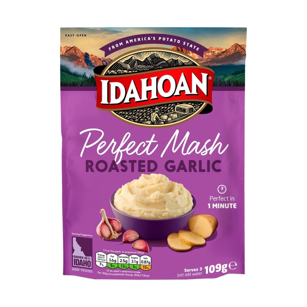 Idahoan Perfect Mash Roasted Garlic 109g