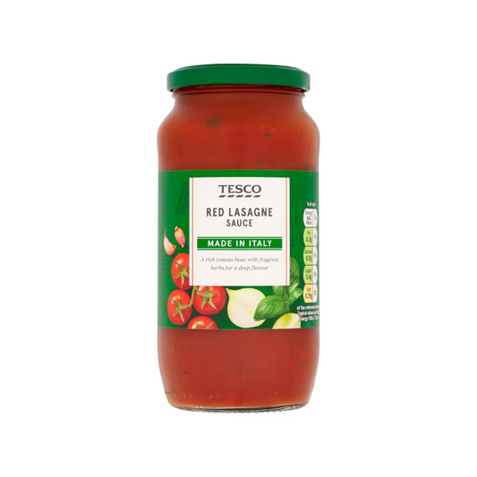 Tesco Red Lasagne Pasta Sauce 500g