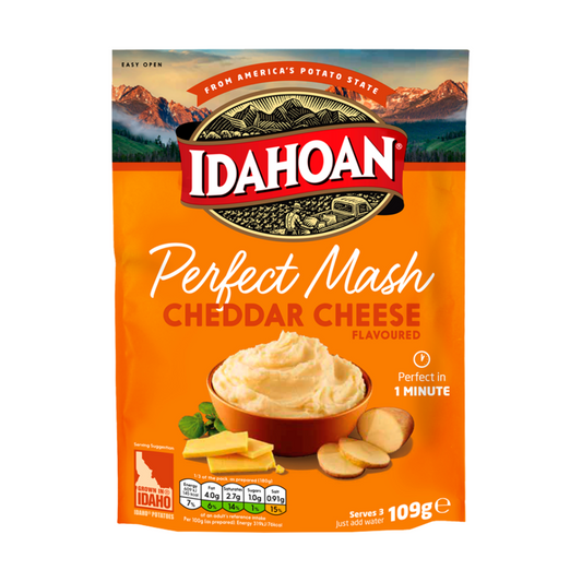 Idahoan Perfect Mash Cheddar Cheese Flavored 109g