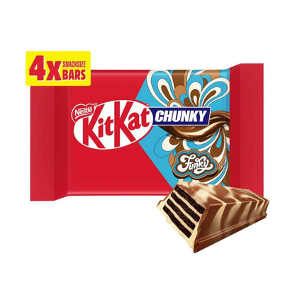 Nestle Kit Kat Chunky Funky Chocolate 4 Bars 128g