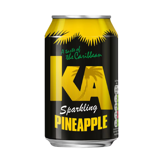 Ka Sparkling Pineapple Soda Can 330ml