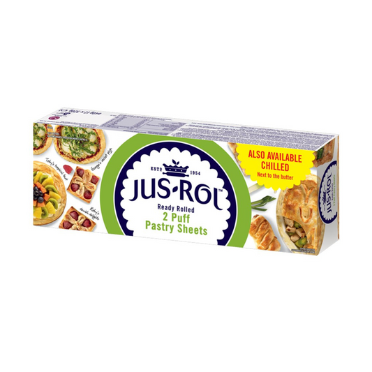 Jus-Rol Ready Rolled 2 Puff Pastry Sheets 640g