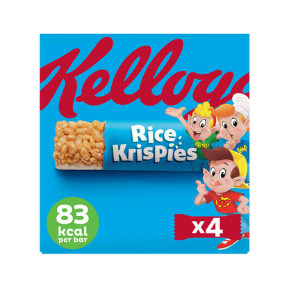 Kellogg's Rice Krispies Breakfast Cereal Bars 4x20g