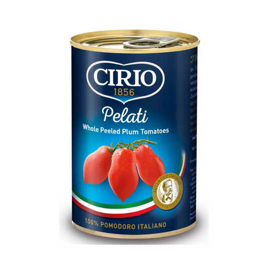 Cirio Whole Peeled Plum Tomatoes 400g