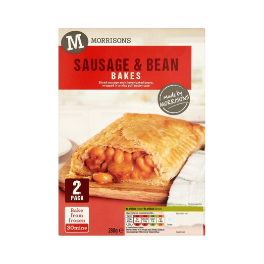 Morrisons 2 pack Sausage & Bean Slices 280g