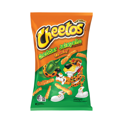 Cheetos Cheddar Jalapeno Crunchy 250g