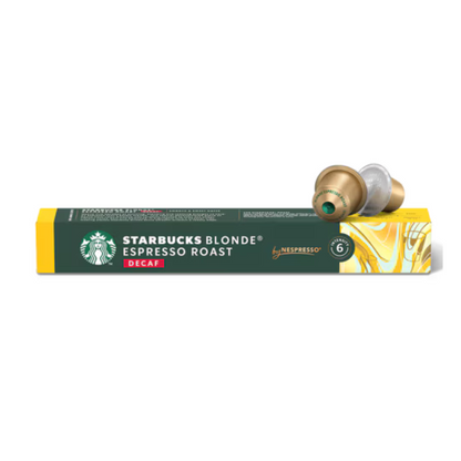 [BestBefore-16-Mar-2025] Starbucks Blonde Espresso Roast Decaf 10 x 55g