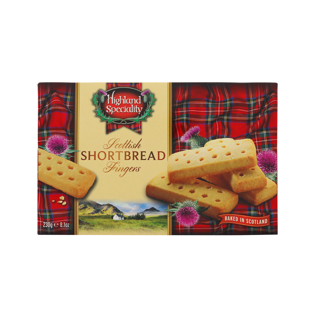 Highland Speciality Shortbread Fingers 230g