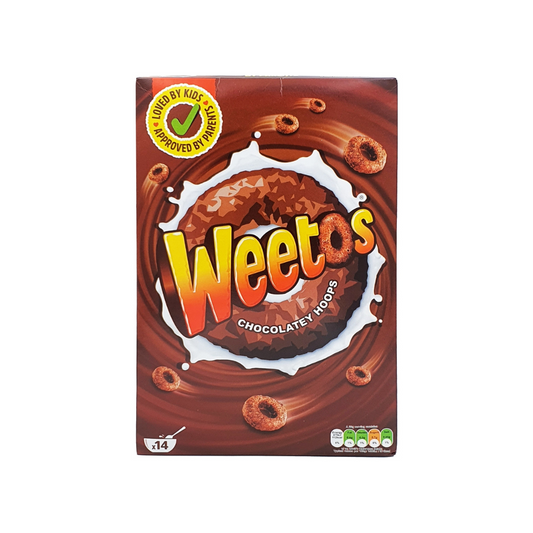 [BestBefore-15Oct2025] Weetos Chocolatey Hoops Cereal 420G