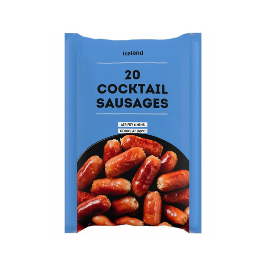 Iceland 18 cocktail sausages 216g