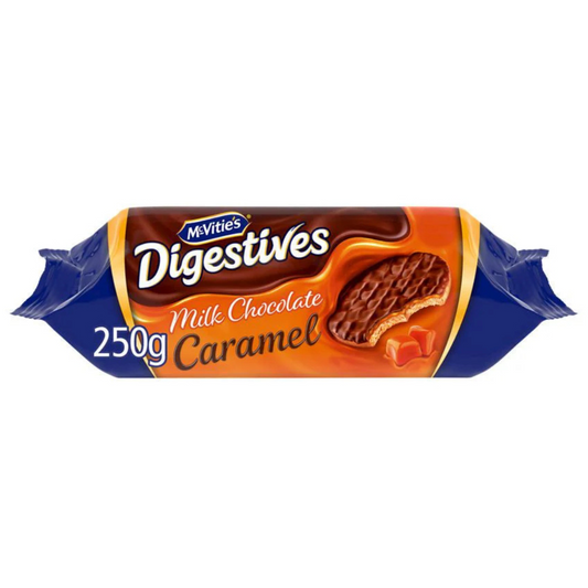 Mcvities Milk Chocolate Caramel Digestives 250g