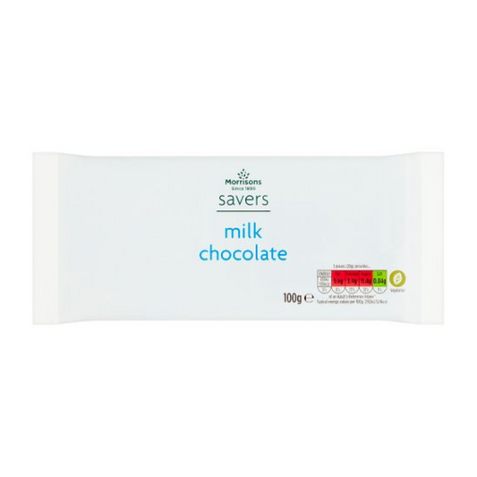 Morrisons Savers Milk Chocolate 100g