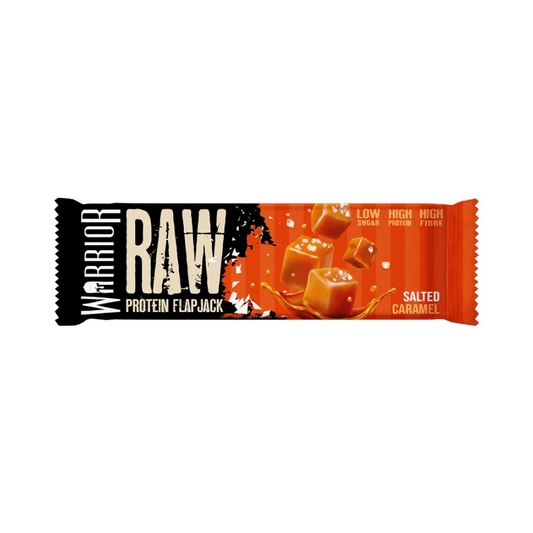 Warrior Raw Protein Flapjack Salted Caramel 75g
