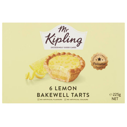 Mr Kipling Lemon Bakewell Tarts 6 Pack