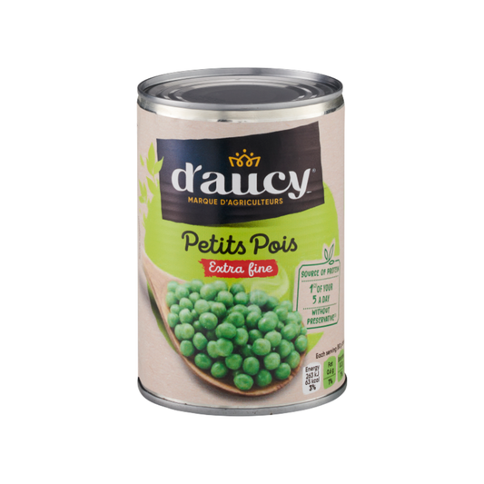 D'Aucy Petits Pois in Water 400g