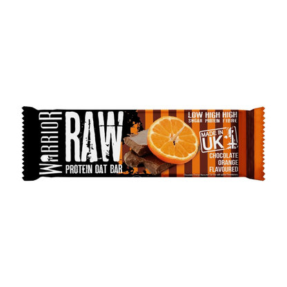 Warrior Raw Protein Protein Oat BarChocolate Orange 75g