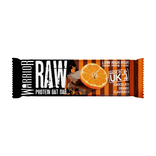 Warrior Raw Protein Protein Oat BarChocolate Orange 75g