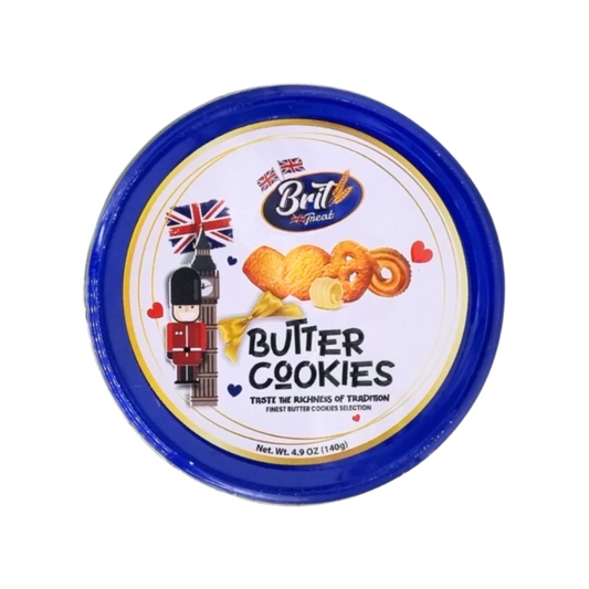 Brit Treat Butter Cookies Tin 140g