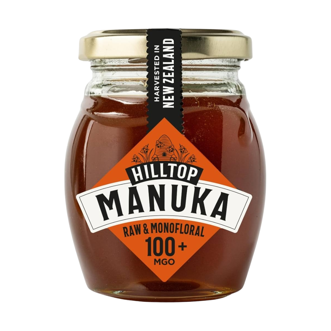 Hilltop Honey New Zealand Manuka Honey MGO100+ 225g ฮิลล์ท็อป น้ำผึ้งมานูก้าจากนิวซีแลนด์ MGO100+ 225 กรัม