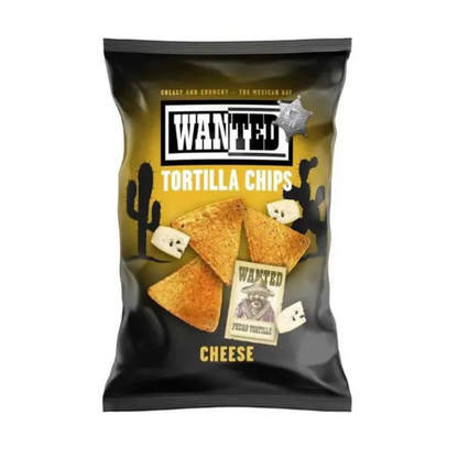 [BestBefore-26Sep2025] Wanted Tortilla Cheese Chips 125g