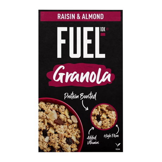 FUEL Raisin & Almond Granola 400g FUEL ฟิวล์ กราโนล่าลูกเกด และ อัลมอนด์ 400 กรัม