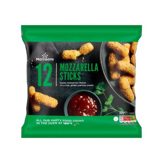 Morrisons 12 Mozzarella Sticks 180g