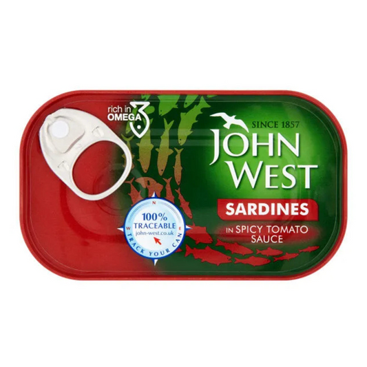 John West Sardines in Spicy Tomato Sauce 120g