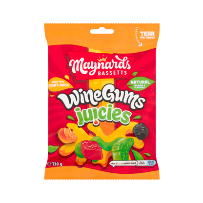 Maynards Bassetts Wine Gums Juicies 130g