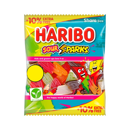 Haribo Sour Sparks Candy Share Bag 154g