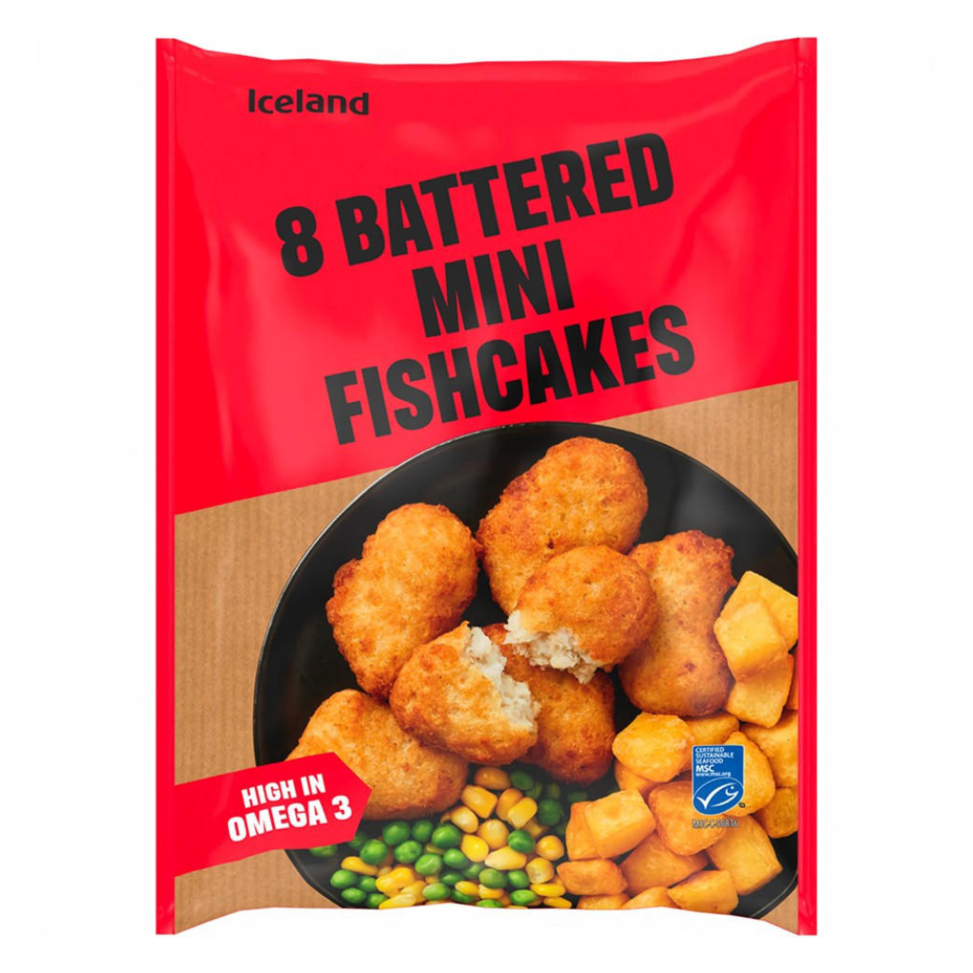 Iceland 8 Battered Fish Nuggets 200g ไอซ์แลนด์ 8 นักเก็ตปลาชุบ