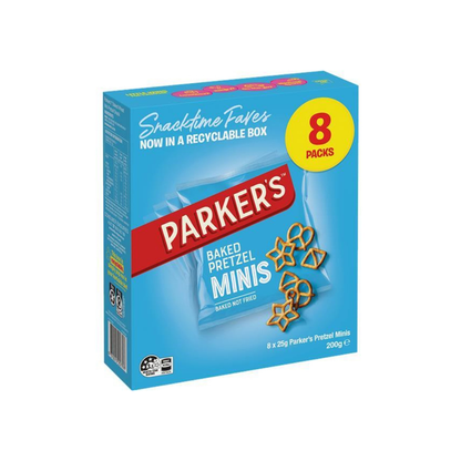 Parker Baked Pretzel Minis 200g