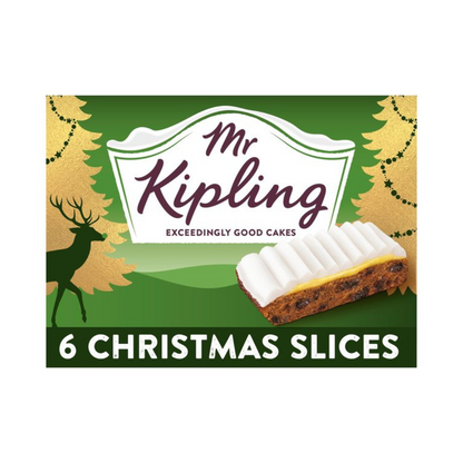 Mr Kipling 6 Christmas Fruit Cake Slices