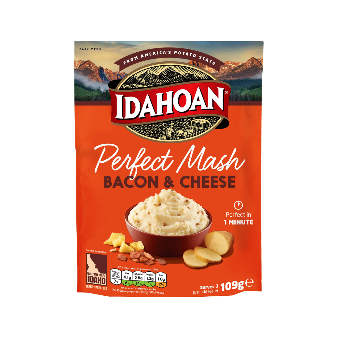 Idahoan Perfect Mash Bacon & Cheese 109g