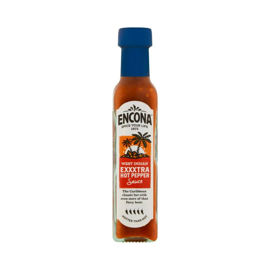 Encona West Indian Exxxtra Hot Pepper Sauce 142 ml