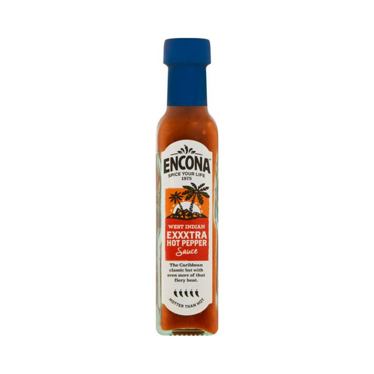 Encona West Indian Exxxtra Hot Pepper Sauce 142 ml