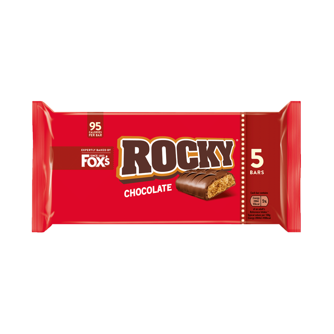 [BestBefore-22Nov2025] Fox's 5 Rocky Chocolate Biscuit Bars 95g