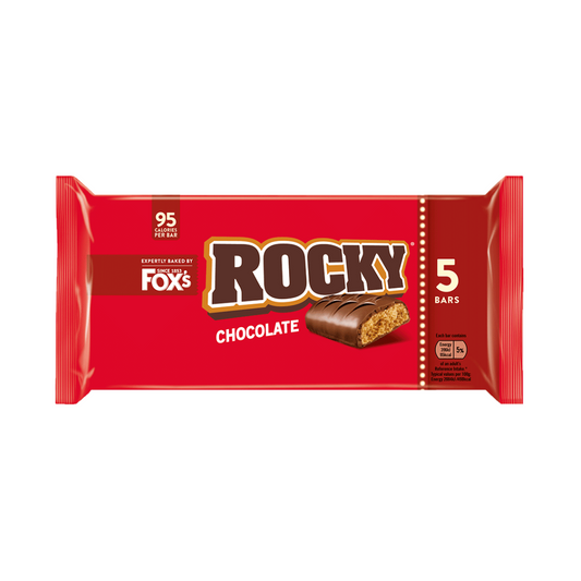 Fox's 5 Rocky Chocolate Biscuit Bars 95g