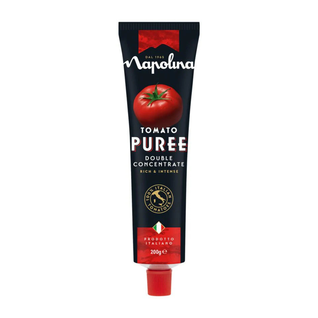 Napolina Double Concentrate Tomato Puree Tubes 200g