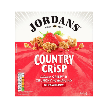 Jordan's Country Crisp Strawberry 400g