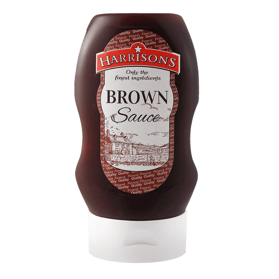 [Best Before 30-Aug-2024]Harrisons Brown Sauce 300ml แฮร์ริสัน ซอสบราวน์ 300 มิลลิลิตร