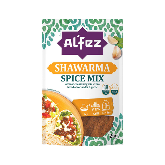 Al'Fez Shawarma Spice Mix Mild & Smoky Seasoning 25g