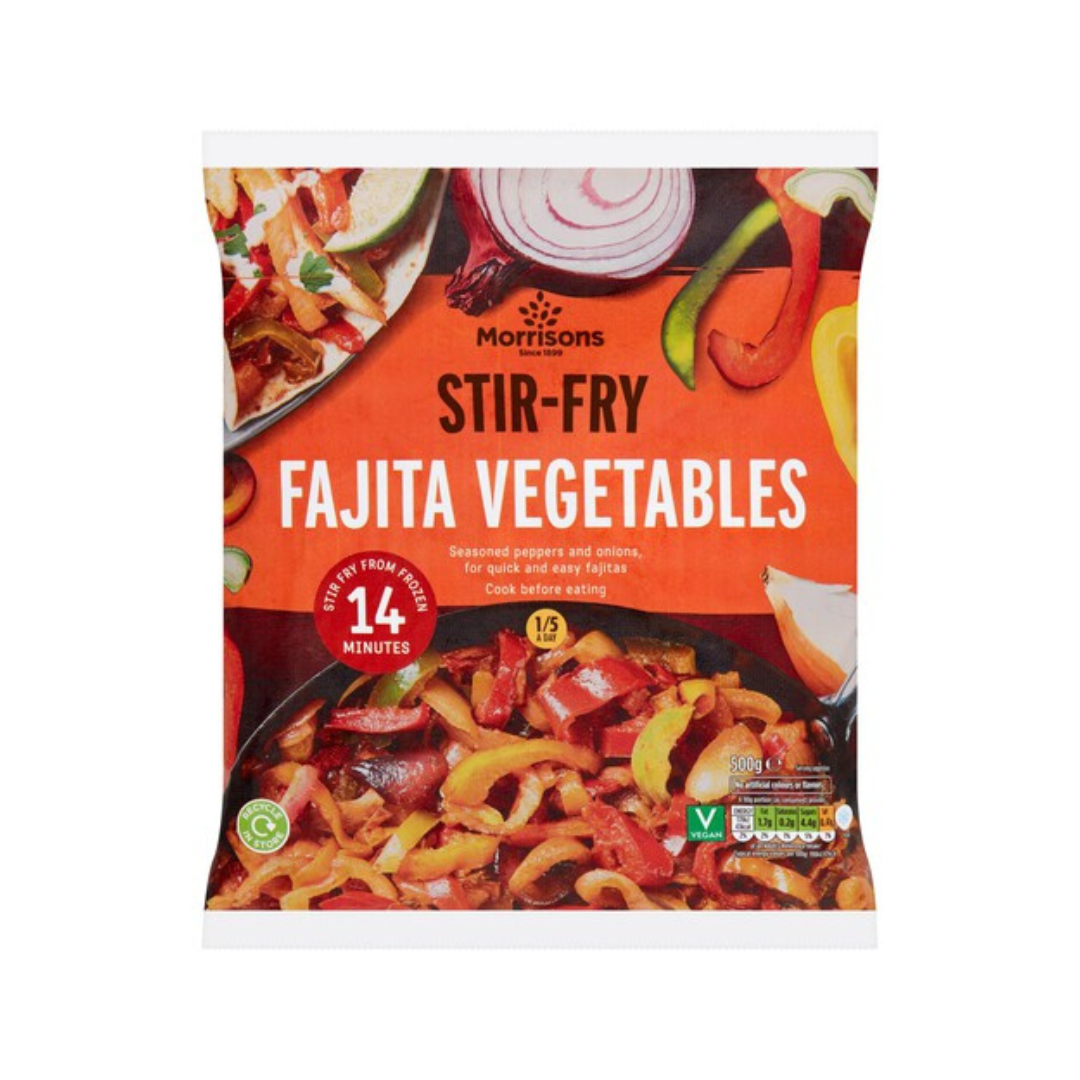 Morrisons Stir Fry Fajita Vegetable Mix 500g