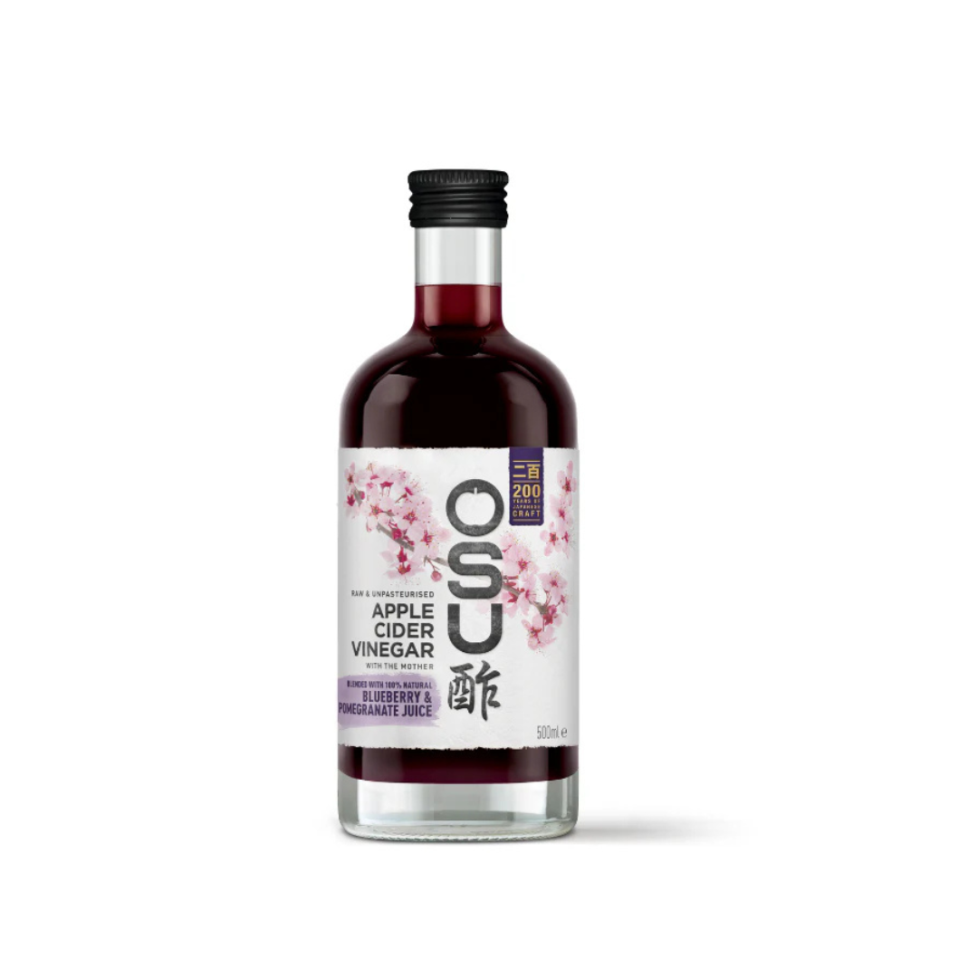 OSU Apple Cider Vinegar with the Mother,Blueberry & Pomegranate Juice 500 ml