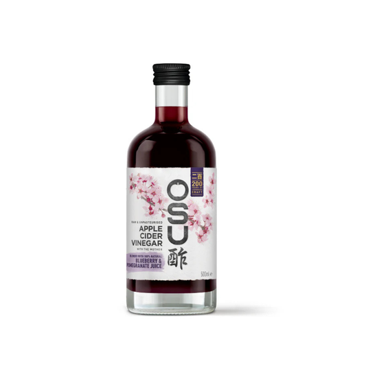 OSU Apple Cider Vinegar with the Mother,Blueberry & Pomegranate Juice 500 ml