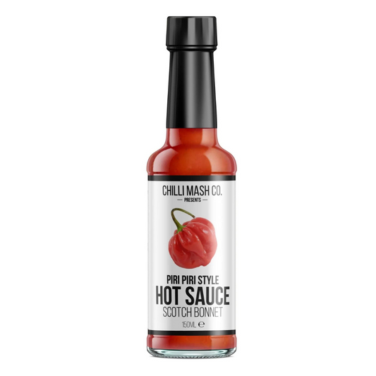 Chilli Mash Piri Piri Style Hot Sauce 150ml ชิวลี่ เเมสท์ ซอสพริก รสชาติพริกป่น 150 มิลลิลิตร