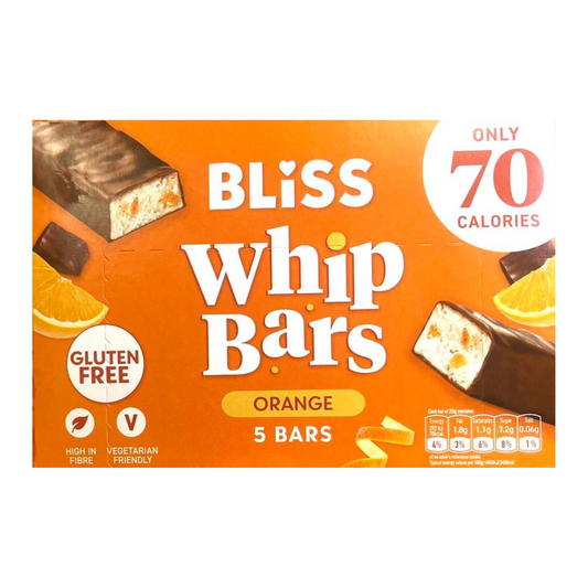 Bliss Orange Whip Bars 5 Pack