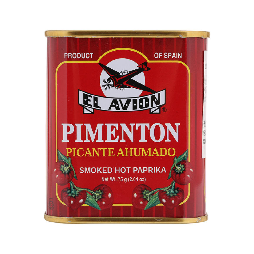 El Avion Pimenton Picante Ahumado Smoked Hot Paprika 75g เอล อาวิออน ปิเมนตอง พิกันเต้ อาฮูมาโด พริกปาปริก้ารมควันรสเผ็ด 75 กรัม