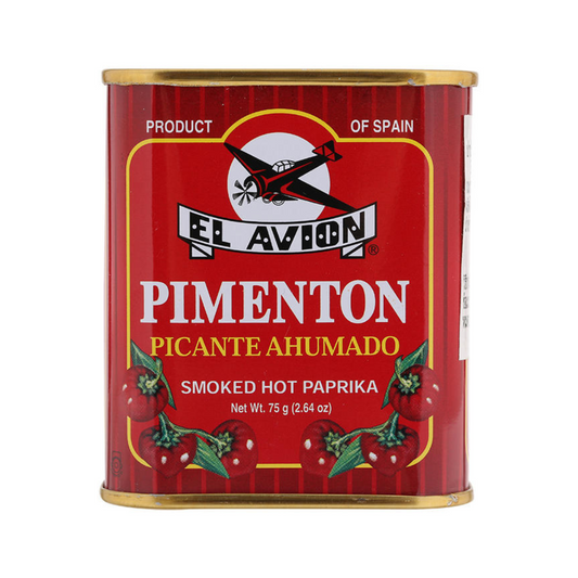 El Avion Pimenton Picante Ahumado Smoked Hot Paprika 75g เอล อาวิออน ปิเมนตอง พิกันเต้ อาฮูมาโด พริกปาปริก้ารมควันรสเผ็ด 75 กรัม