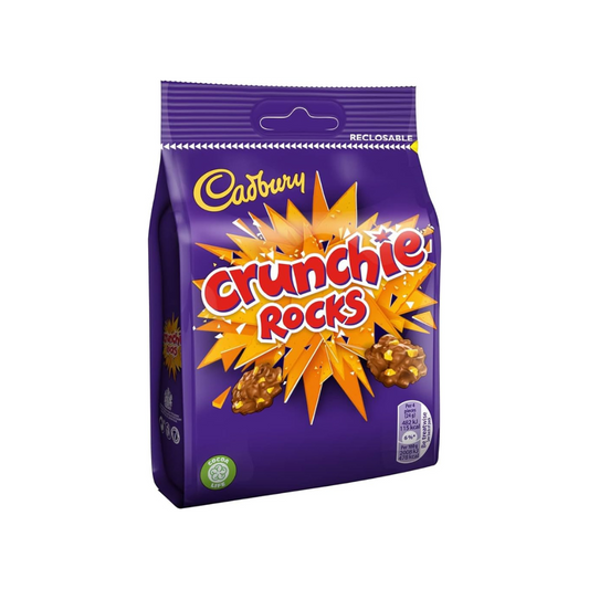 Cadbury Crunchie Rocks 110g แคดเบอรี ครั้นชี่ ร็อค 110กรัม