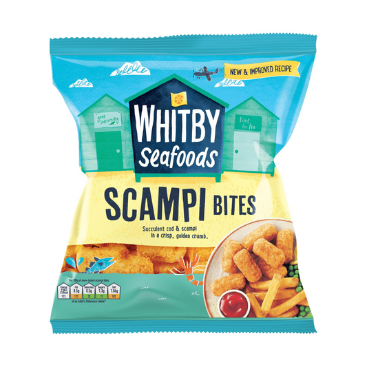 Whitby Seafoods Breaded Scampi Bites 190g